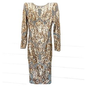 Sexy sequin dress